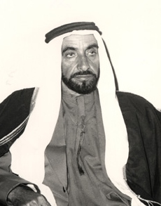 Sheikh Zayed bin Sultan Al Nahyan (first president of UAE)
